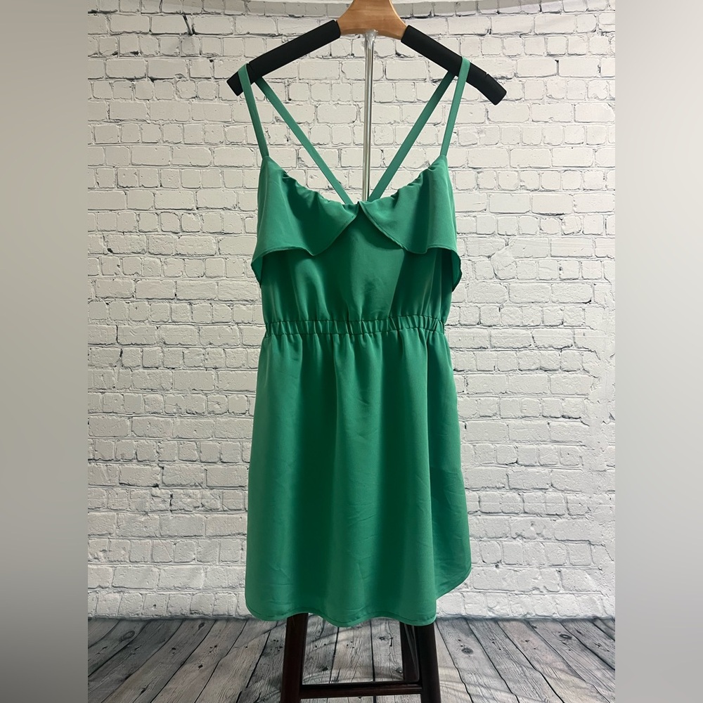 Aqua green sundress size L
